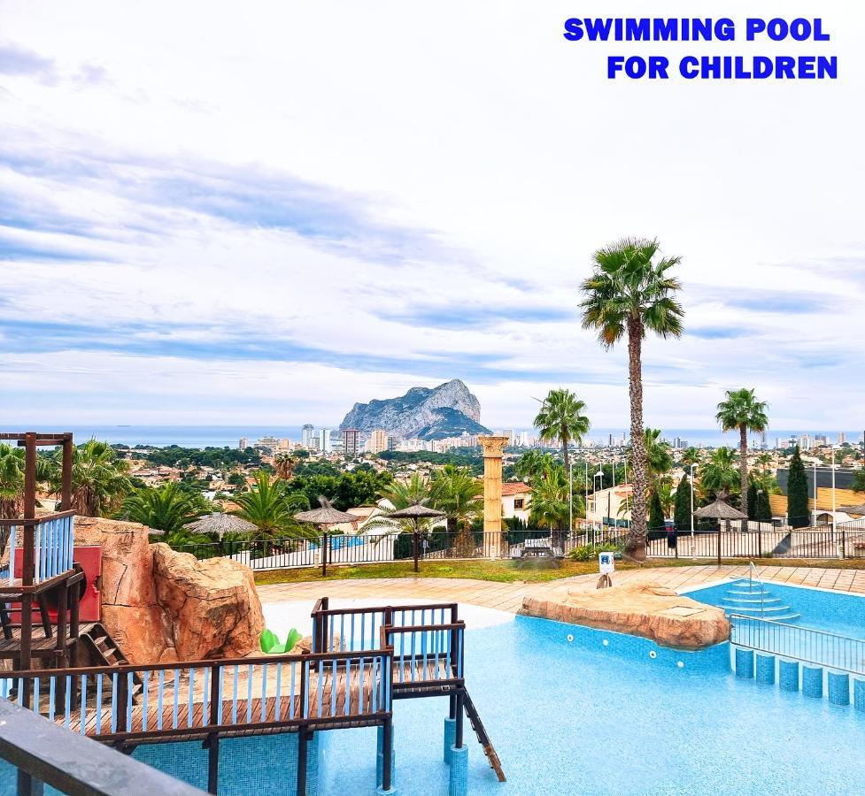 Apartmán The View: Sea, Mountain, Terrace, Swimming Pool Calpe Exteriér fotografie